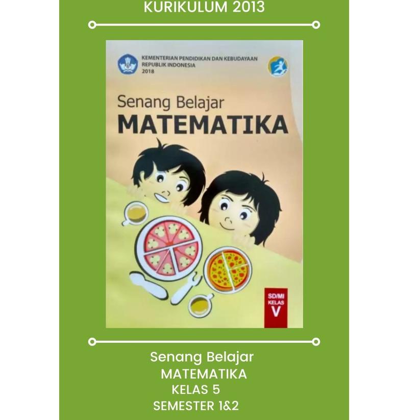 Jual Buku Senang Belajar MATEMATIKA Kelas 5 SD • WGW.20Au22ғ | Shopee ...