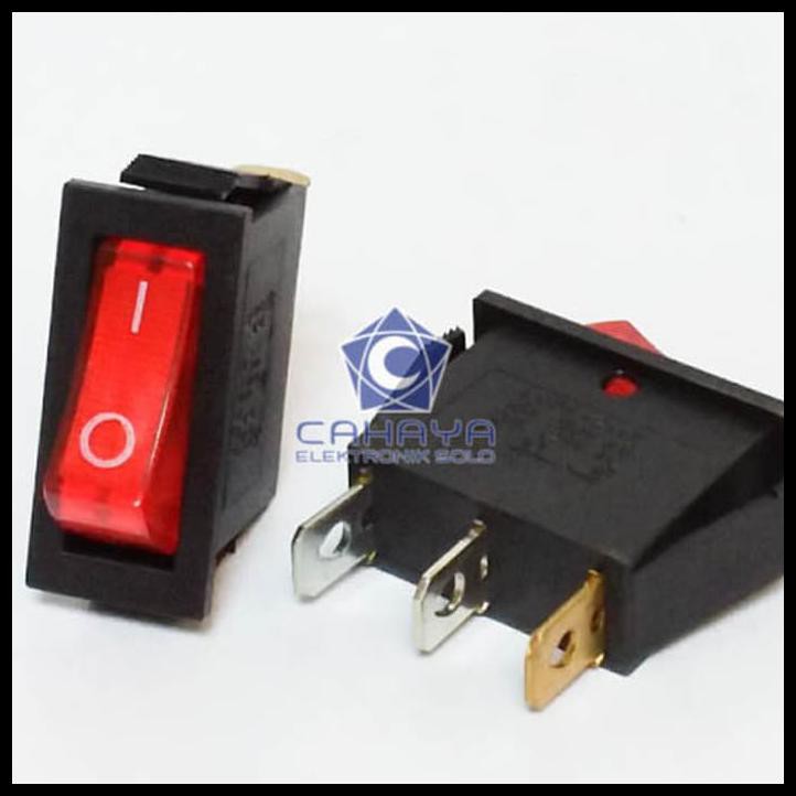 Jual Harga Spesial Saklar 15A + Lampu Merah Tipis On Off Ac 220V Switch ...