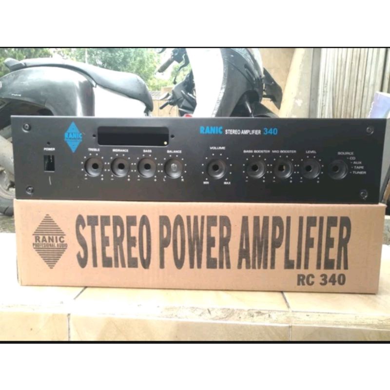 Jual rc 340 box amplifier ranic box ampli box power audio sound system ...