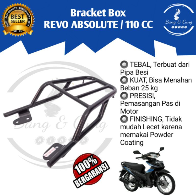 Jual B&C - Bracket Breket Behel Begel Box Revo Absolute absolut 110 F1 ...