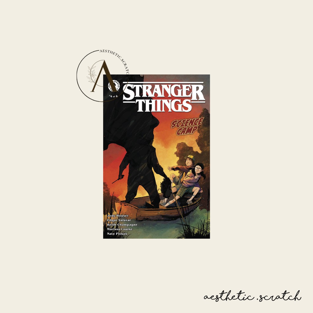 Jual ( aesthetic.scratch ) poster stranger things comic | Shopee Indonesia
