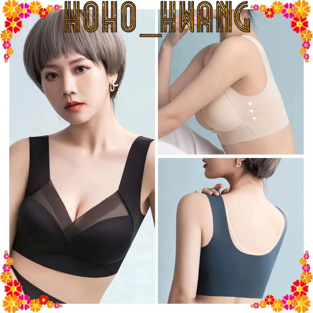 Jual Hoho Hwang B Bra Bh Wanita Tanpa Kawat Bralette Sexy Dengan Busa Import Sport Bra