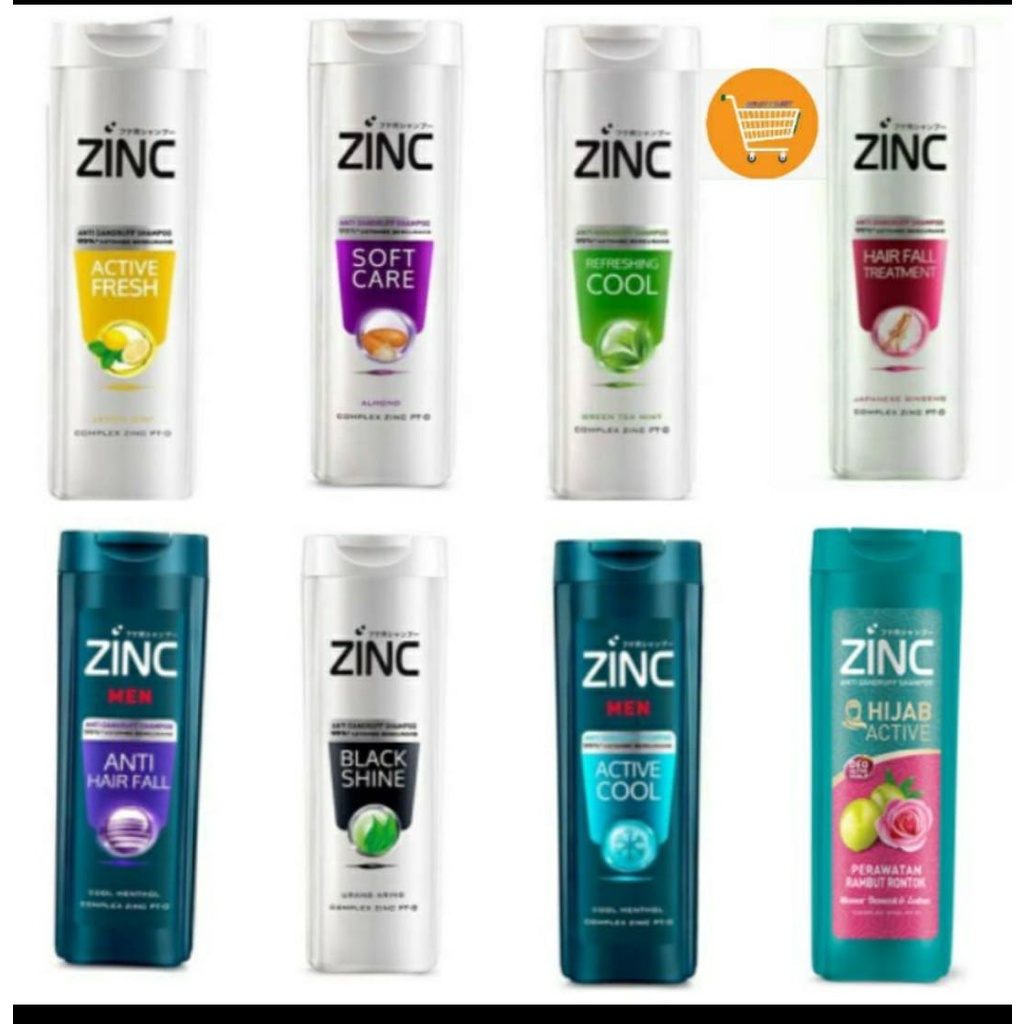 Jual ZINC SHAMPOO all varian 170 ml Shopee Indonesia