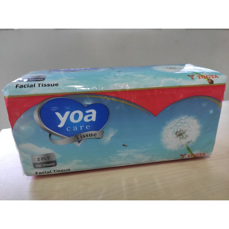 Jual Tissue/Tisu Yoa Premium 300 sheets 2 ply | Shopee Indonesia