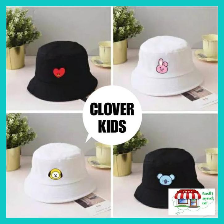 Jual U6Fhyr6Y- Topi Bucket Bts Bt21 Korea K-Pop Premium Chimmy Tata Van ...