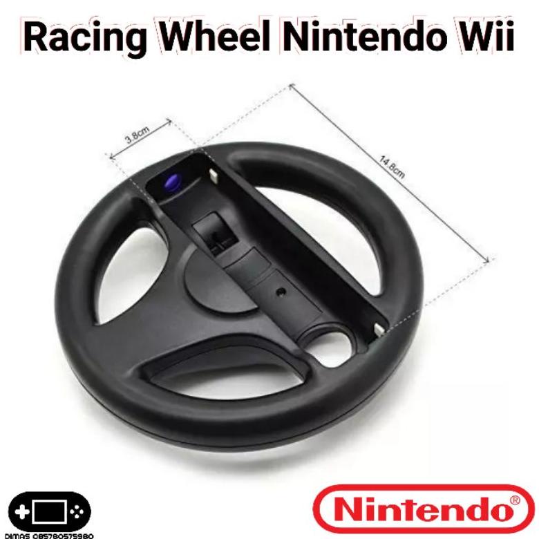 Jual Racing Wheel Nintendo Wii Steering Stir Wiimote Remote Nintendo ...