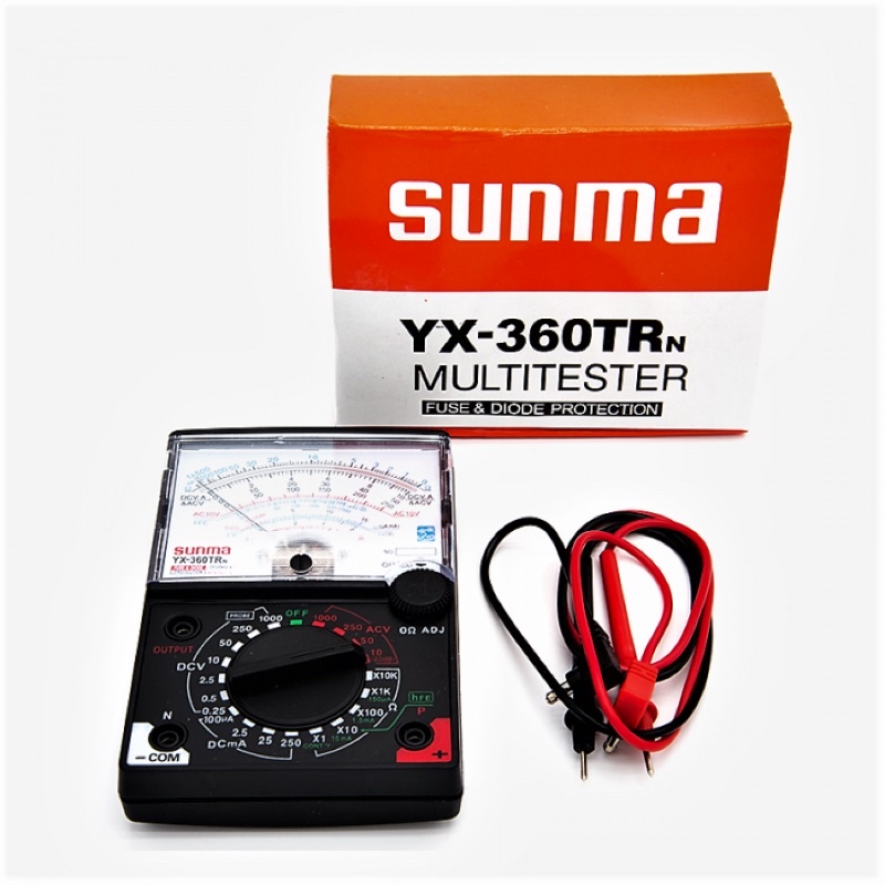 Jual Jayalaris Multitester Analog Sunma Yx 360tr Multitester Manual Sunma Sanwai Avometer 1345