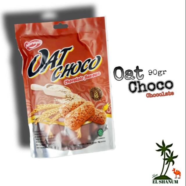 Jual Naraya Oat Choco Chocolate Flavour 90gr Naraya Sereal Gandum