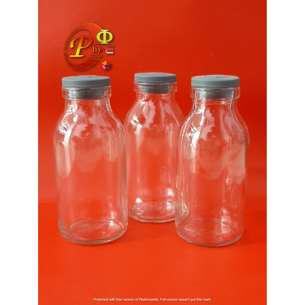Jual Botol Vial 100ml / Botol Vial Kaca 100ml / Botol Penisilin / Botol ...