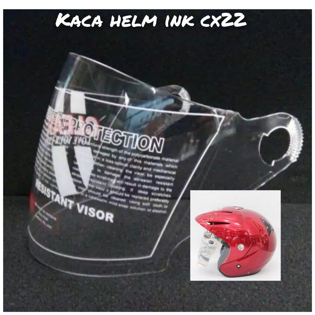 Jual KACA HELM INK CX22 CENTRO TAKACHI CABERG MAZ VOG | Shopee Indonesia
