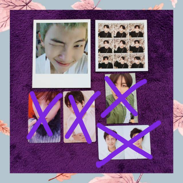 Jual OFFICIAL PHOTOCARD BTS RM RAPMONSTER JHOPE SUGA TAEHYUNG LOVE