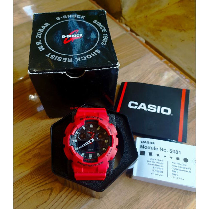 Jual sold out Jam tangan G shock Original second like new