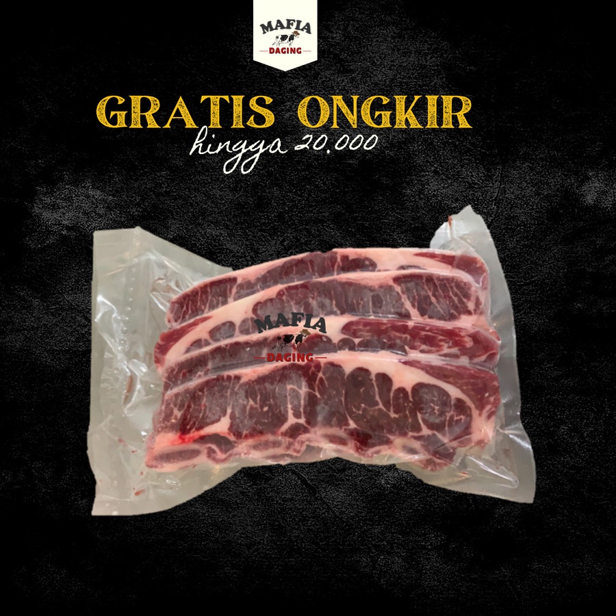 Jual Shortribs Bone In Beef Galbi / Kalbi /Iga Sapi Premium ala Korbeq