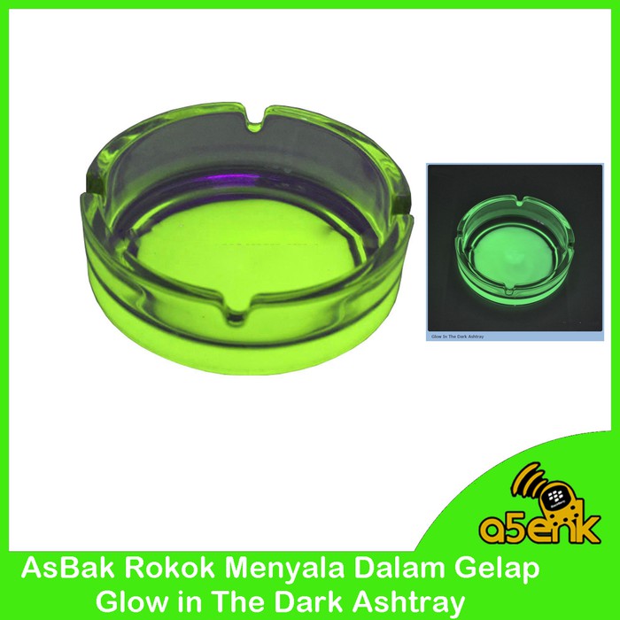 Jual TERMURAH / Asbak Rokok Glow in The Dark Ashtray Menyala Dalam ...