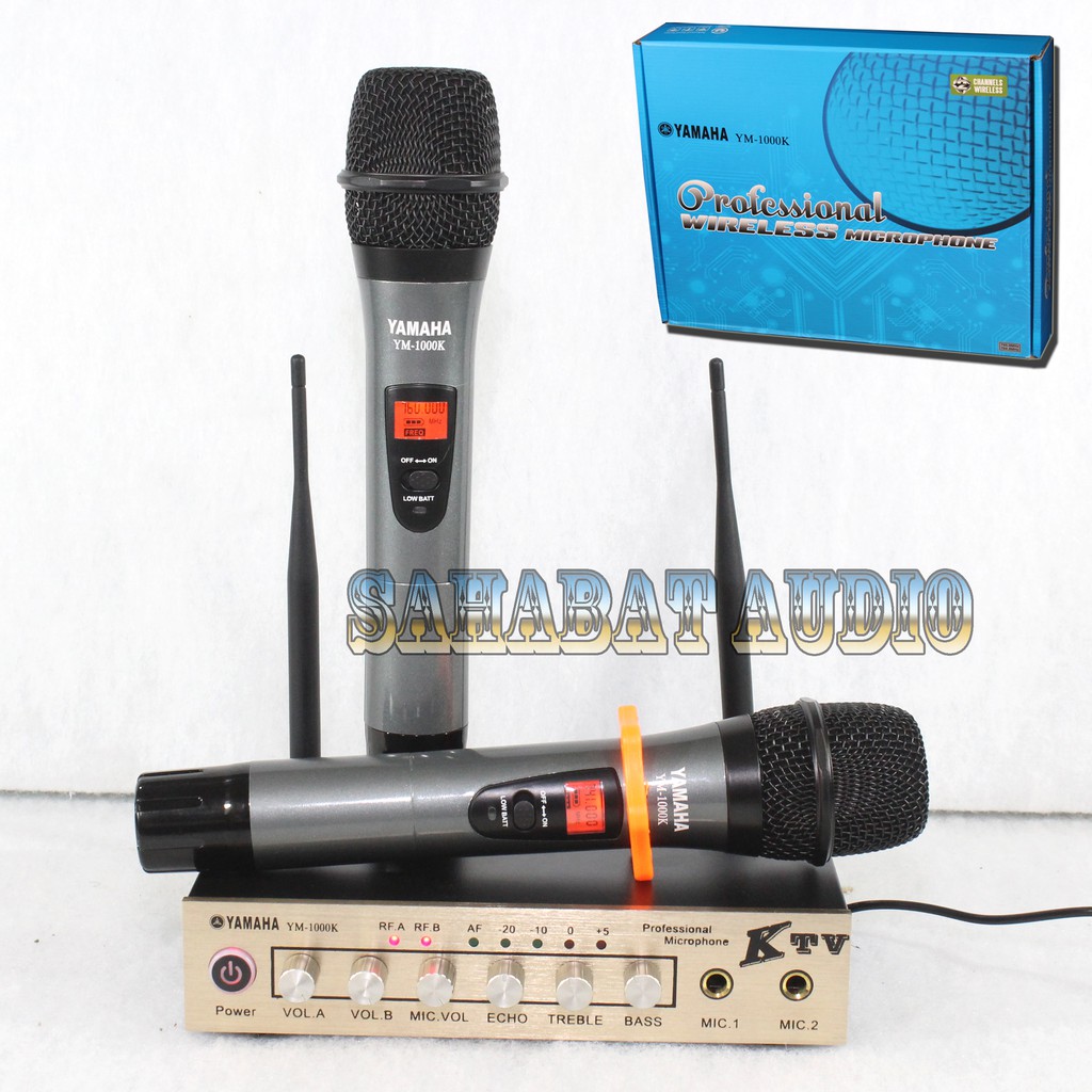 Jual Mic Wireless YM 1000 K Mic Karaoke YM 1000 Microphone