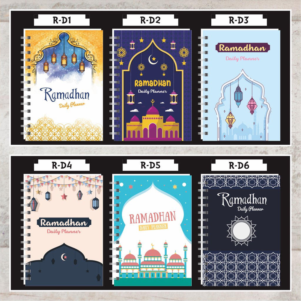 Jual Buku Tulis Ring Note / Notebook Ramadhan Daily Planner 30 Days ...