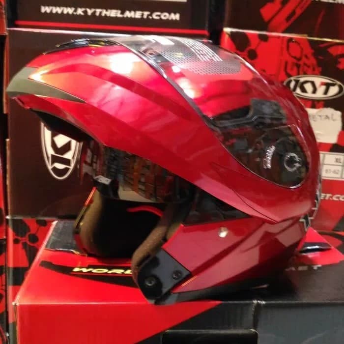 Jual KYT RRX SOLID ( MODULAR ) | Shopee Indonesia