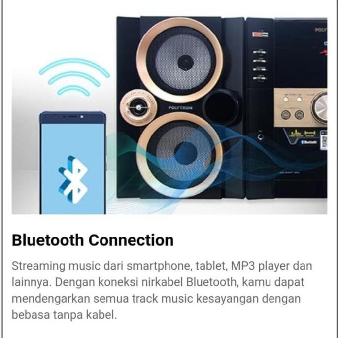 Jual Koko1_Shopp | Polytron Compo Mini Hifi + Bluetooth Xl2910 Xl 2910 ...