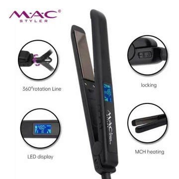 Catok Salon Smoothing Catokan Rambut Lurus Curly Rebonding MAC 5523
