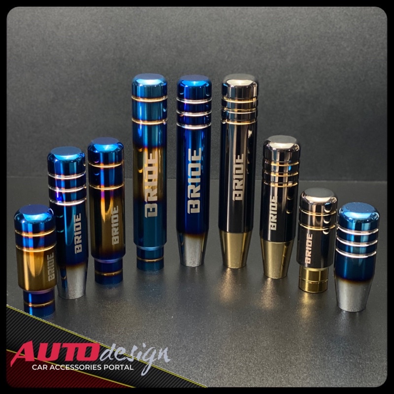 Jual BRIDE Shift Knob Mobil Tuas Persneling Burn Tip Alumunium