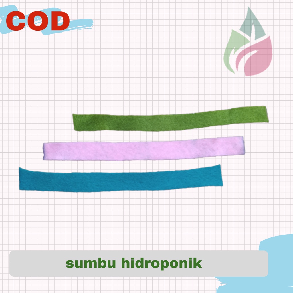 kainflanel sumbu hidroponik sistem wick
