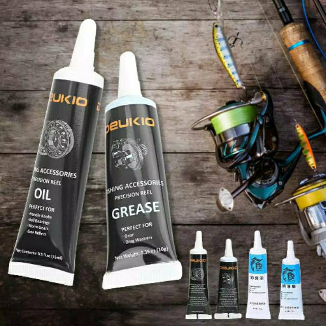 Jual Reel Oil + Reel Grase Ditis / Minyak dan Grease Pelumas Reel