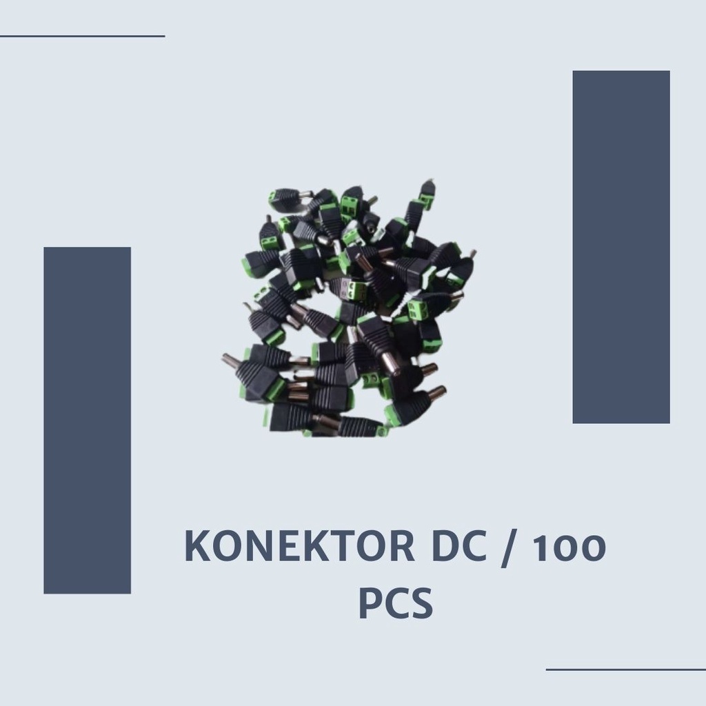 Jual Konektor Ccvt DC Yellow Male 1 Pack (isi 100pcs) | Shopee Indonesia