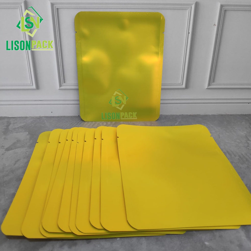 Jual Kemasan Sachet Drip Kuning Metalic 10cm x 12,5cm | Kemasan Sachet ...