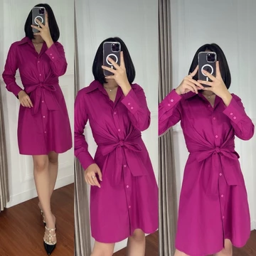 Drees Manggo Dress Poplin Premium Pakaian Baju Ikat Depan Busui Ftiendly