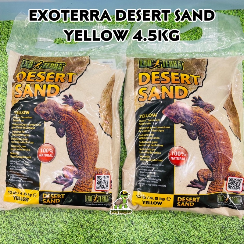 Curated visual reference: Picture Idea: Jual Exoterra Desert Sand 4 5Kg Yellow Kuning Cream Pasir