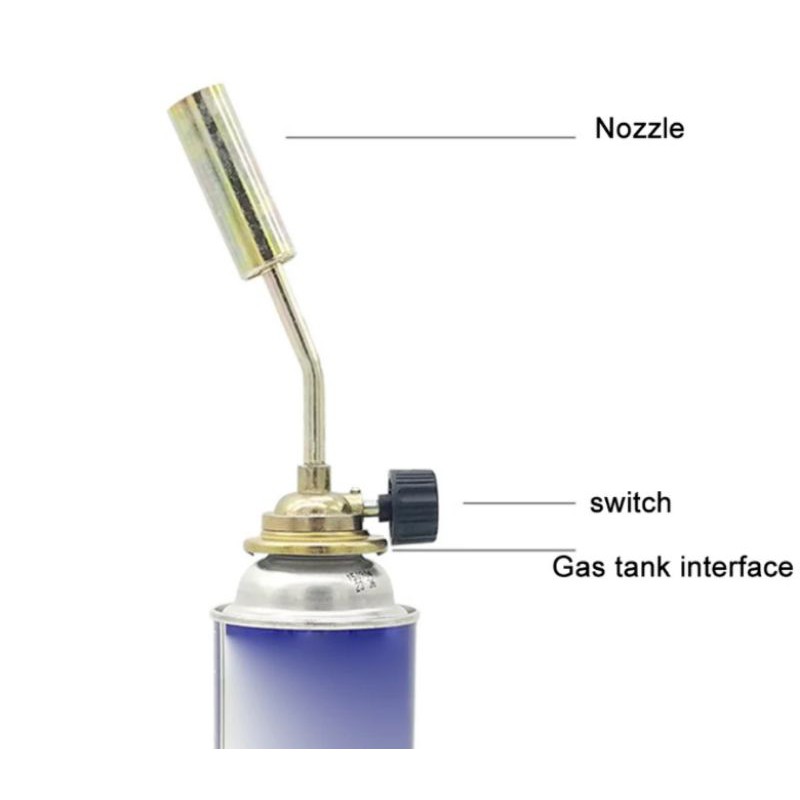 Jual skymaster kepala gas torch flame gun api butane BBQ solder ...