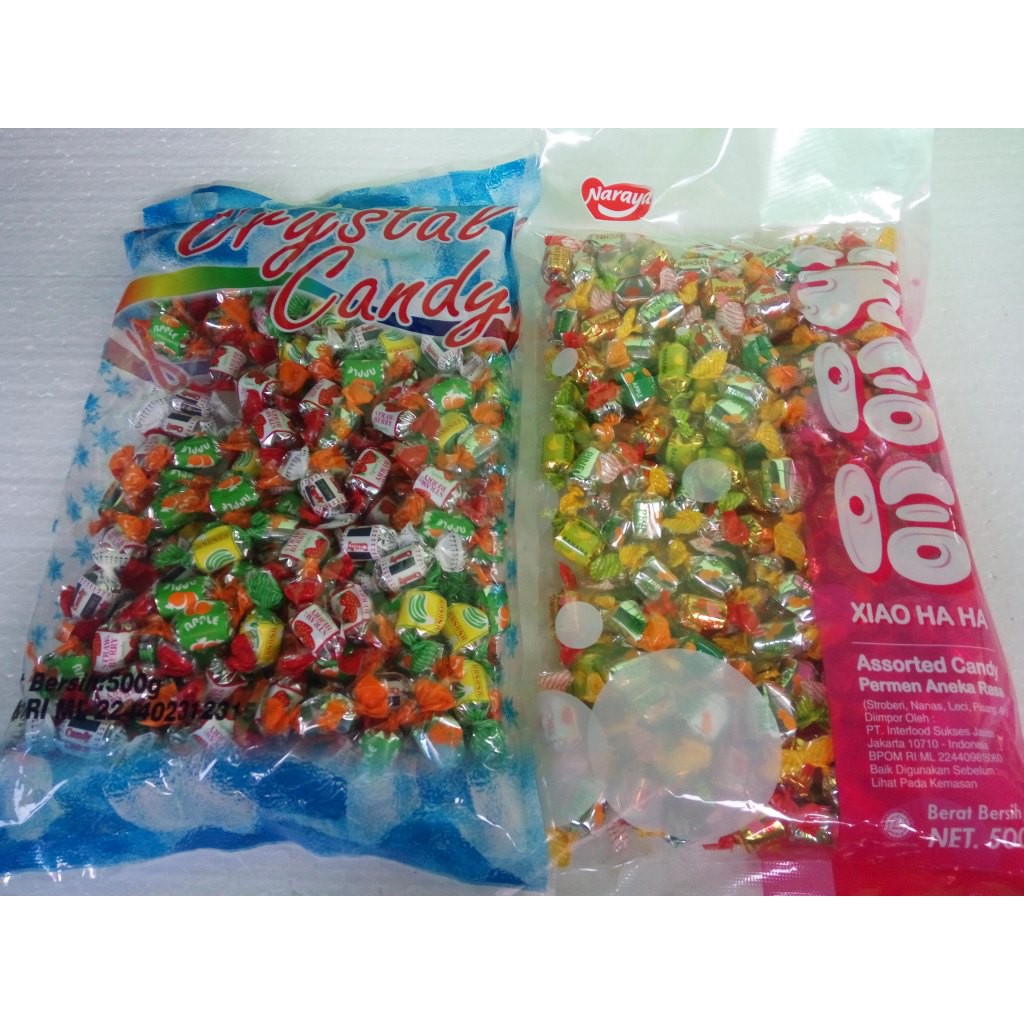 Jual NARAYA XIAO HA HA 500GR HALAL MUI - PERMEN RASA BUAH ASSORTED ...