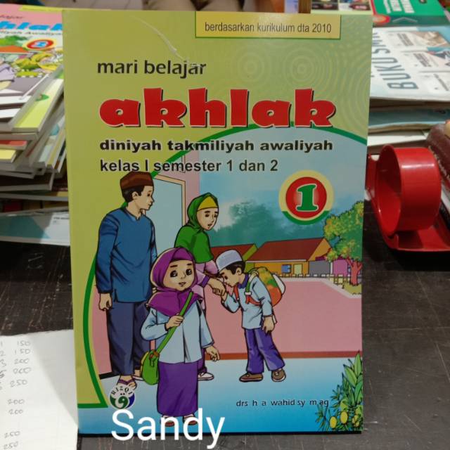 Jual Buku Mari Belajar Akhlak Kelas 1 DTA(Diniyah Takmiliyah Awaliyah ...