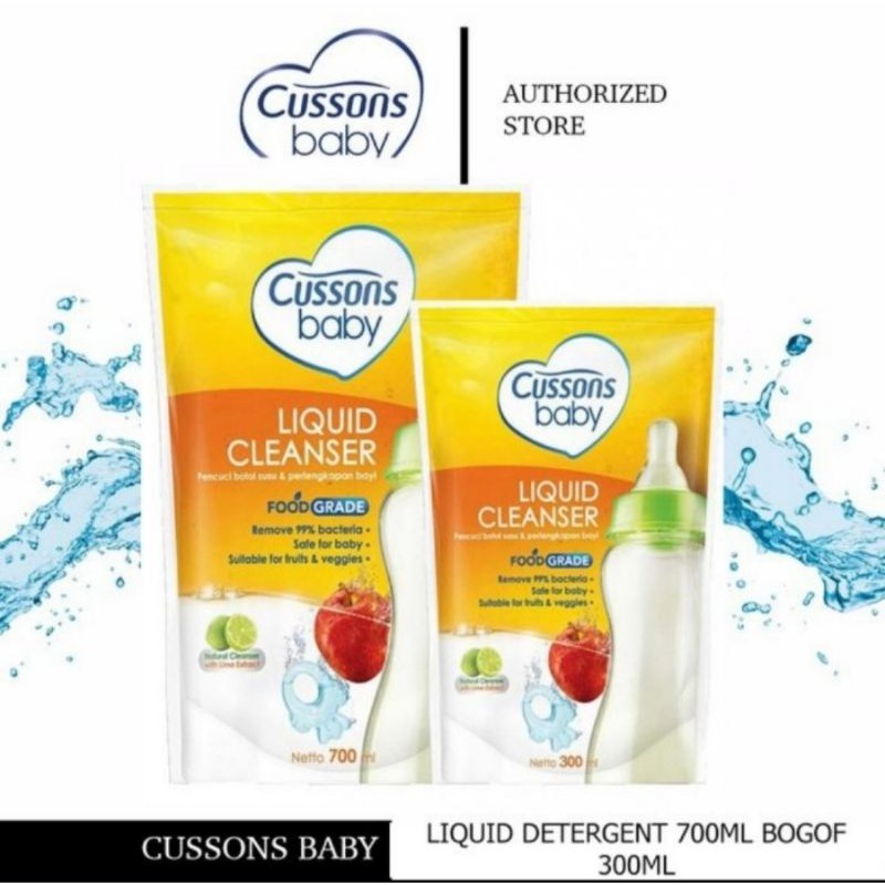 Jual Cussons Baby Liquid Cleanser 700 Ml + 300 Ml | Shopee Indonesia