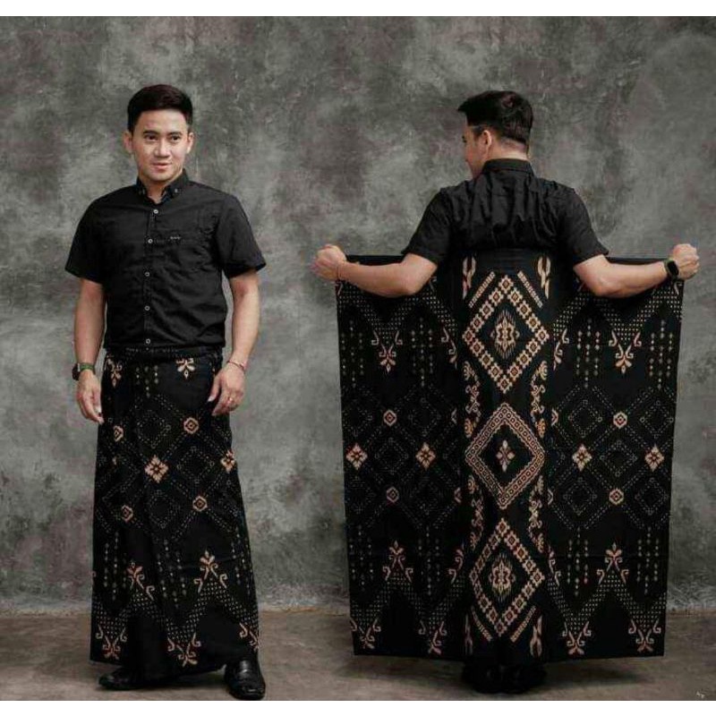 Jual Jual Sarung Batik Seragam Santri Wayang Gunungan Goyor Pria Cewek