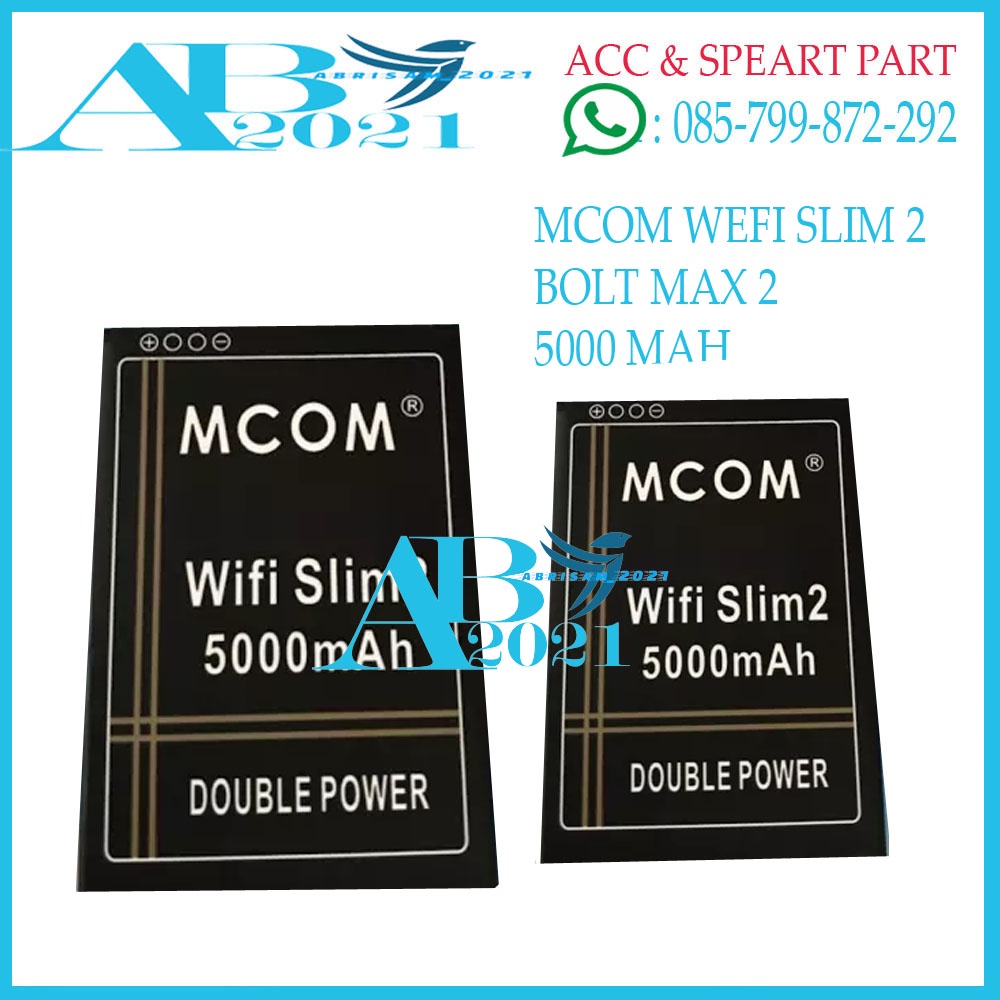 Jual MCOM BOLT HUAWEI E5673s Double Power Baterai Batre Batery Battre Battery Batere Batrai