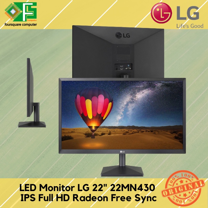 Jual LG 22MN430M-B LED Monitor 22 Inch IPS Full HD AMD Freesync HDMI ...