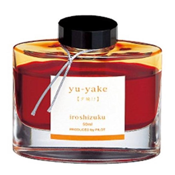 Jual INK-50-YU Pilot Iroshizuku Fountain Pen Ink Yu-yake 50ml | Shopee ...