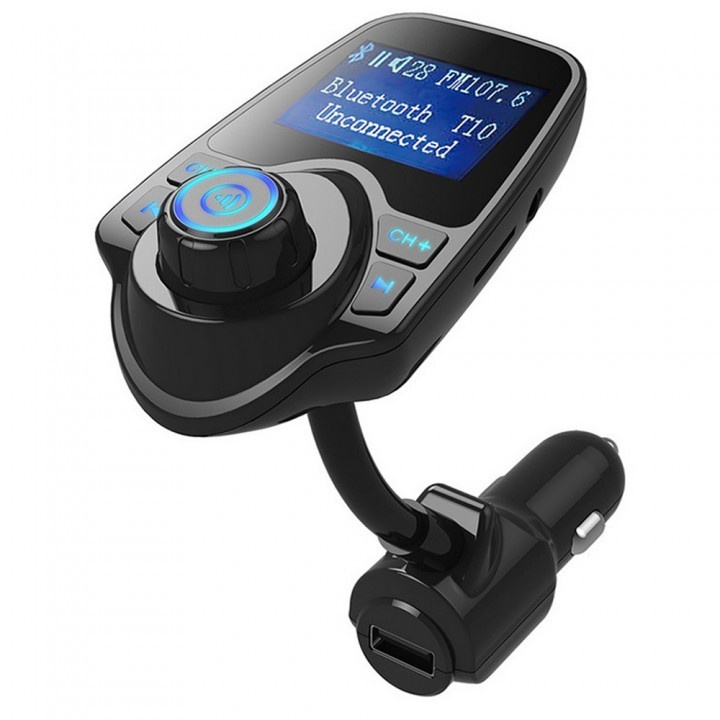 Jual Car charger T10 Bluetooth MP3 FM Transmitter Handsfree Call Car