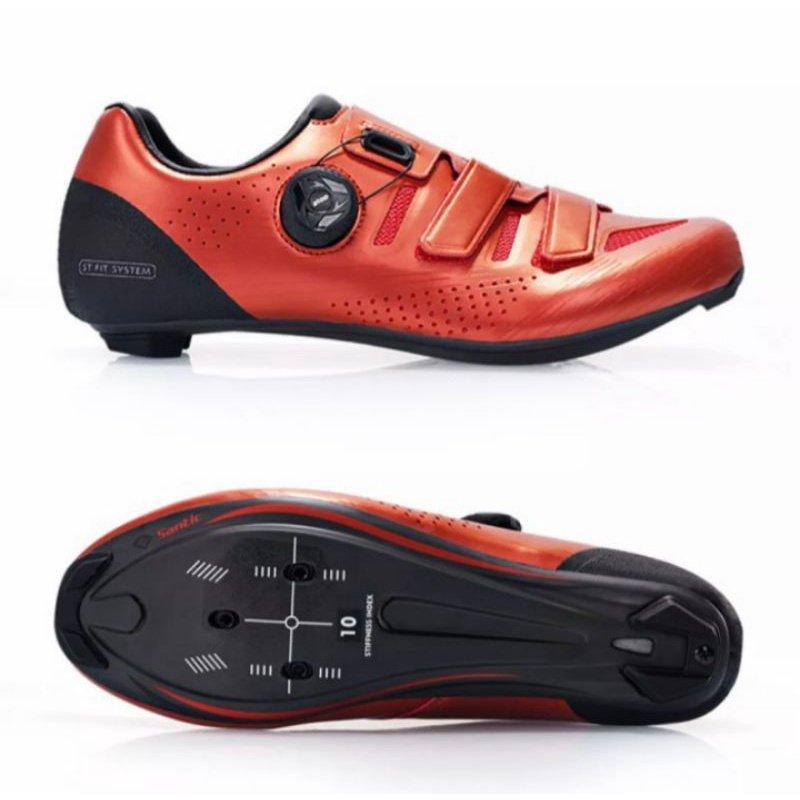 Road Bike Cycle Shoes For Rpm SANTIC Polar Sepatu Cleat Roadbike