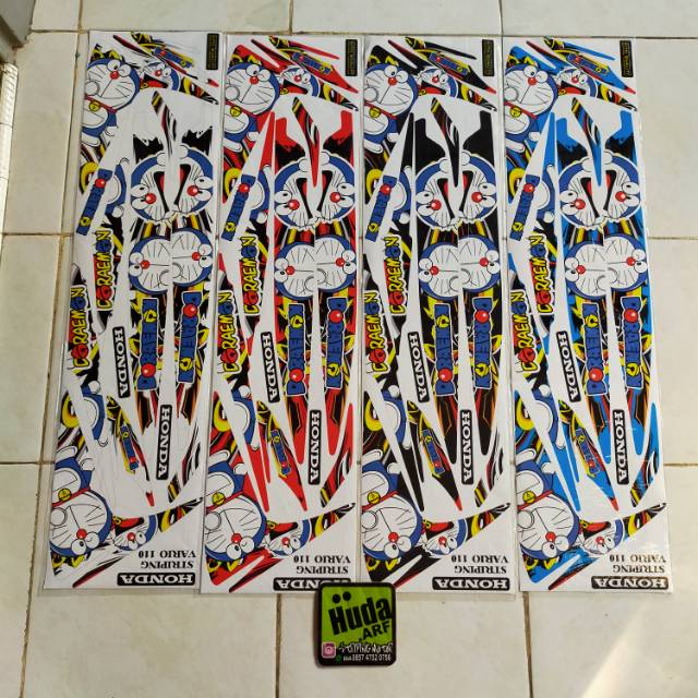 Jual Striping sticker lis motor variasi honda VARIO 110 Fi INJEKSI