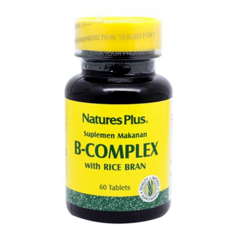 Jual Nature S Plus B Complex 60 Tablets Shopee Indonesia