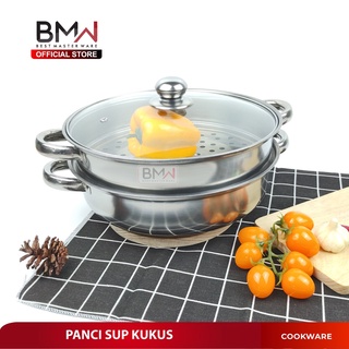 Jual Bmw Kitchen Ware Panci Kukus Set Stainless Steel Panci Sup