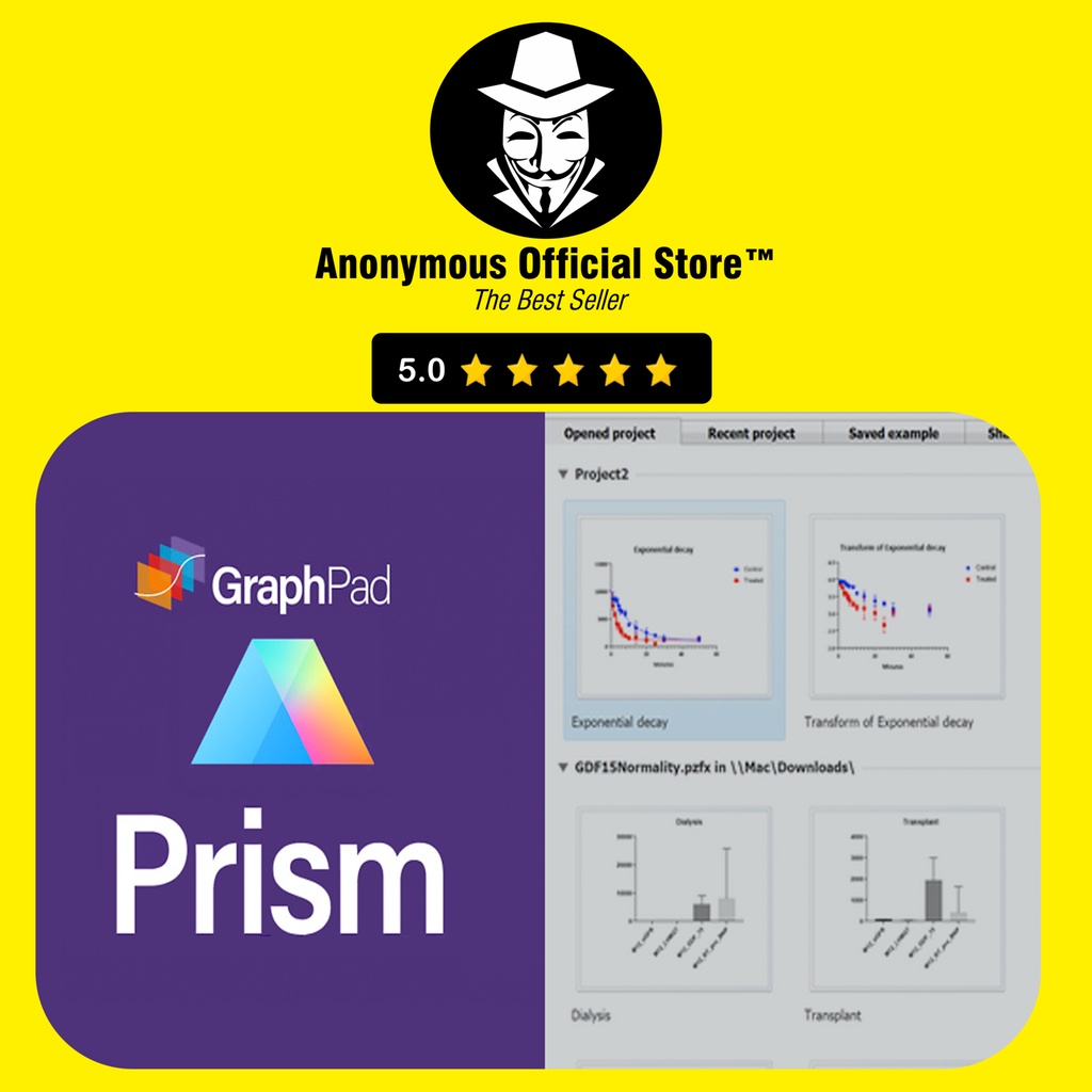 Jual PROGRAM GRAPHPAD PRISM 8 WINDOWS GRAPH PAD 9 MAC OS STATISIK