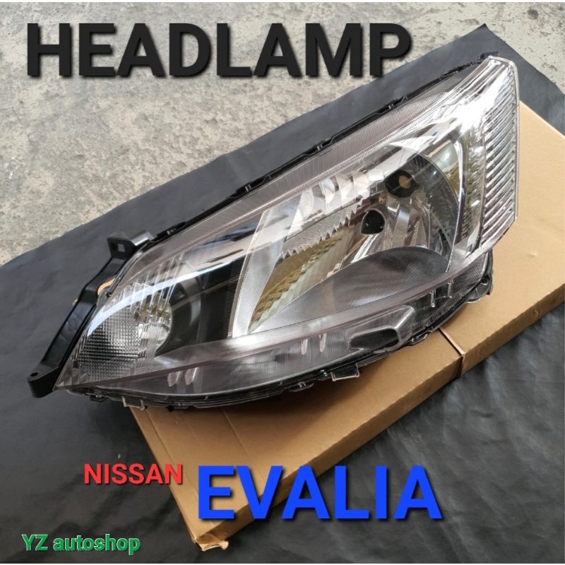 Jual Headlamp Lampu Depan Nissan Evalia Set Shopee Indonesia