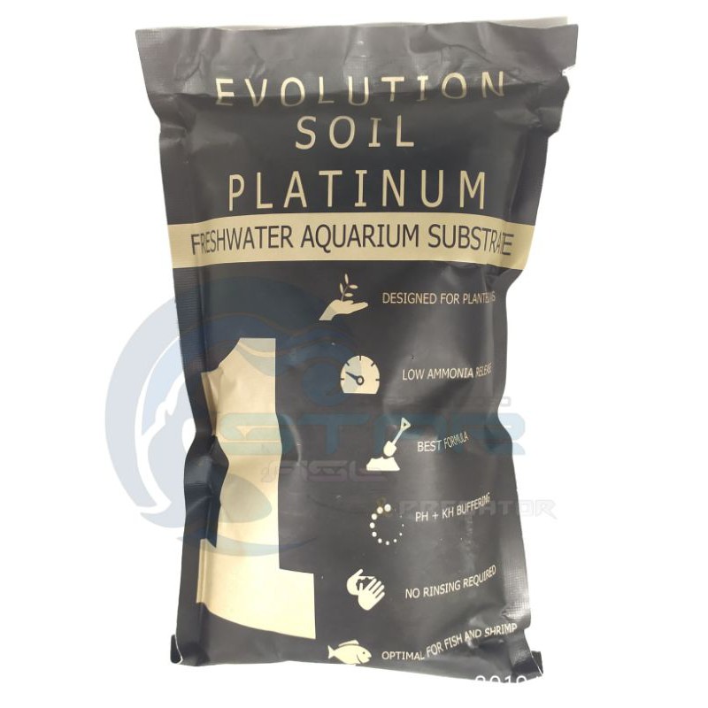 Jual Evolution Soil Platinum Tanah Media Tanam Aquascape Aquarium Substrate 1 Liter Shopee