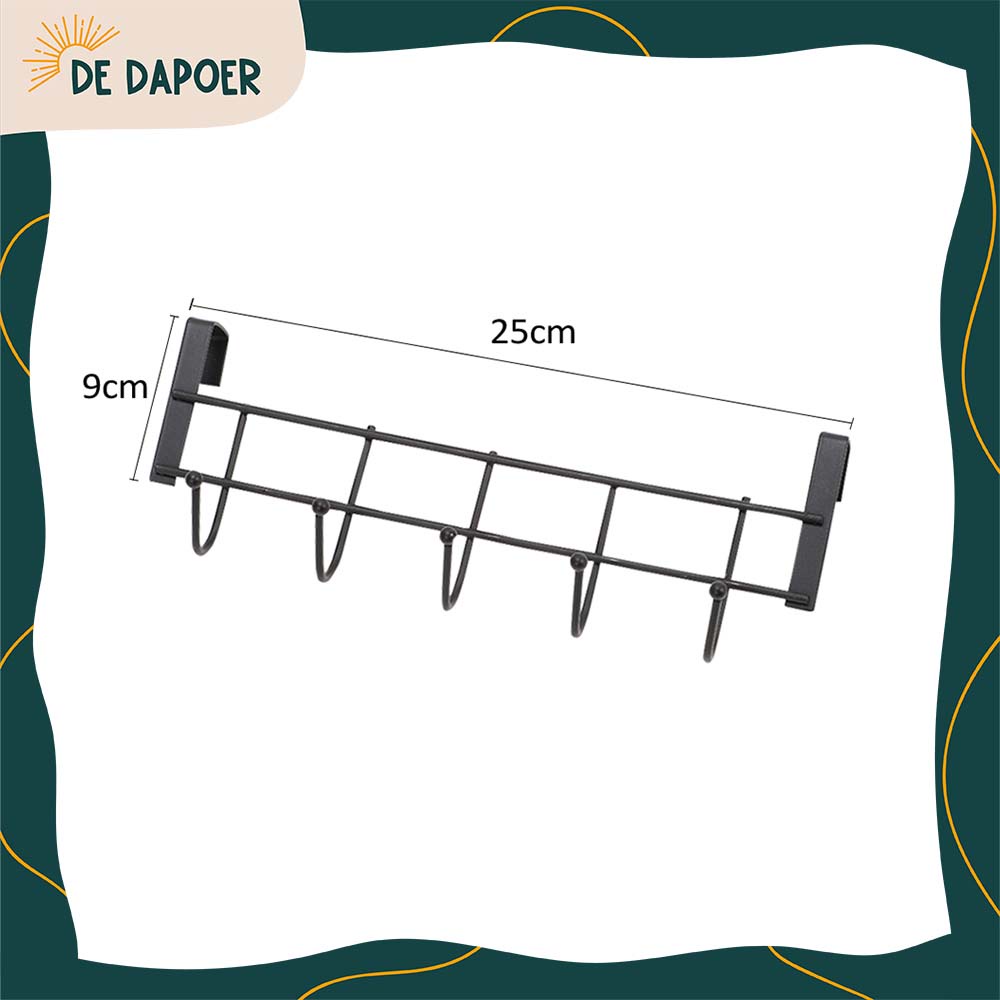 Jual Gantungan Alat Dapur Kapstok Besi Tanpa Paku Bor Hook Gantung ...