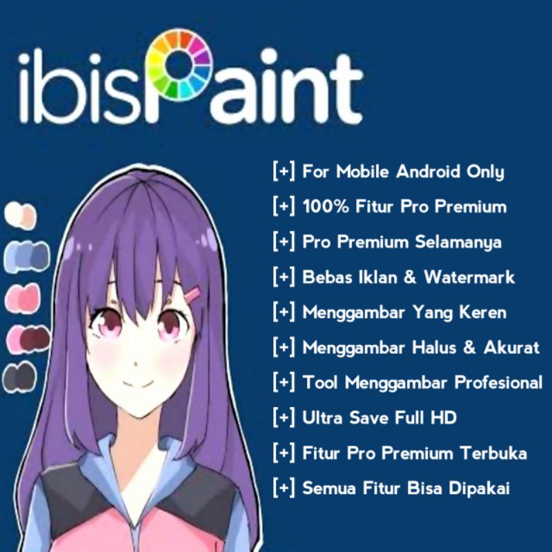 Jual Ibis Paint X Premium Version Pro Lifetime no Ads Full Pack