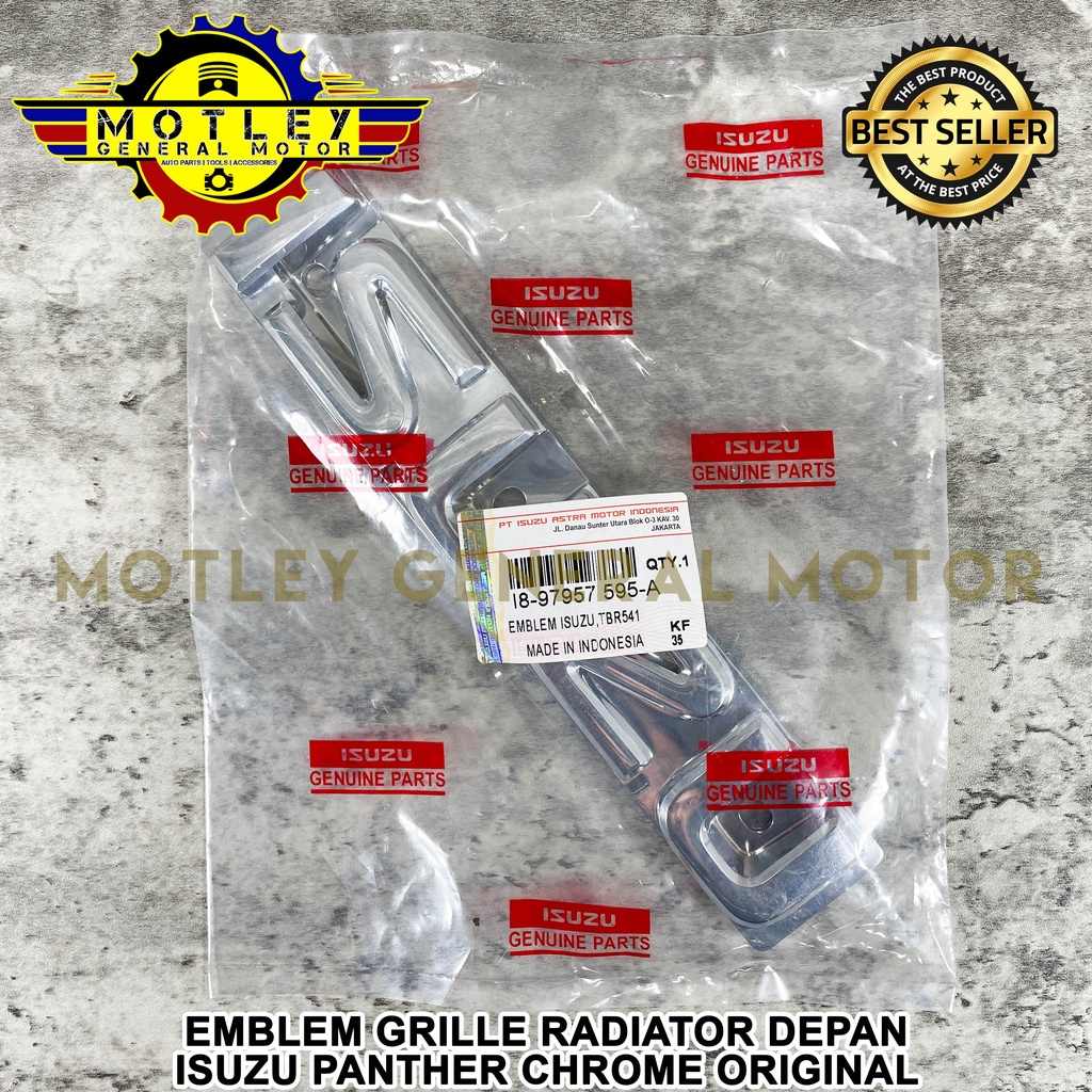 Jual Emblem Grille Gril Grel Grile Radiator Depan Logo Isuzu Panther