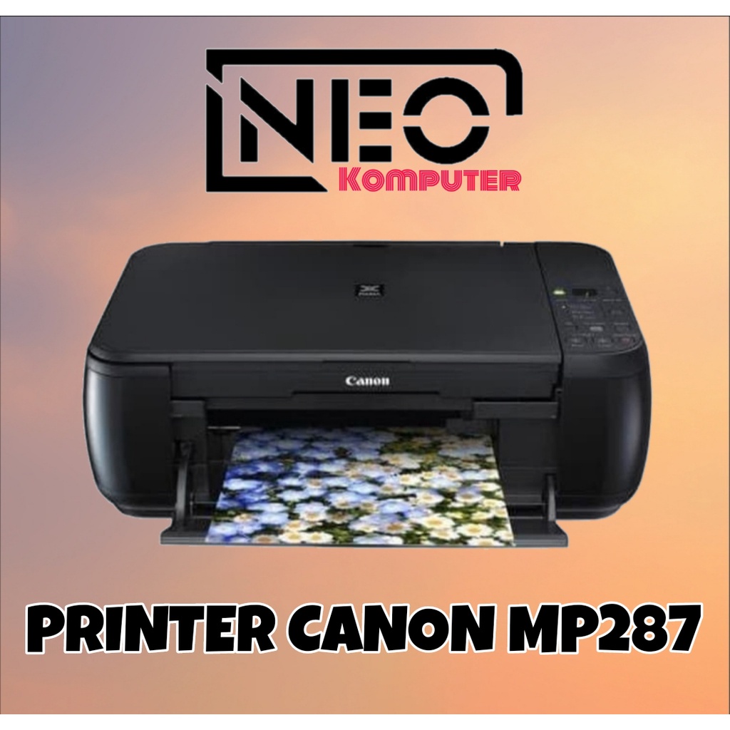 Jual Printer Canon Pixma Mp287 All In One Print Scan Copy Shopee Indonesia 3077